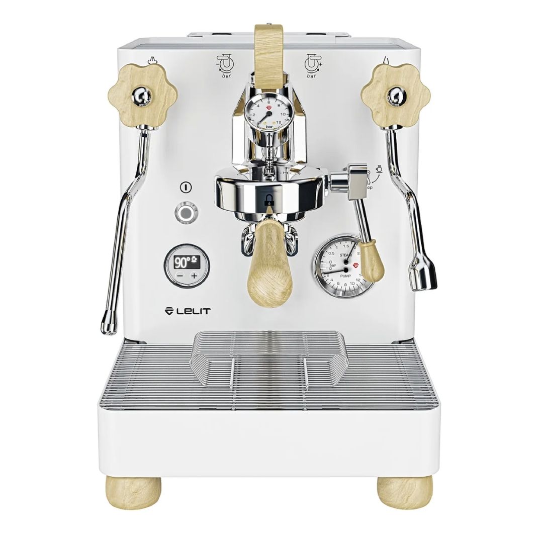 Machine à café manuelle Bianca - Blanc