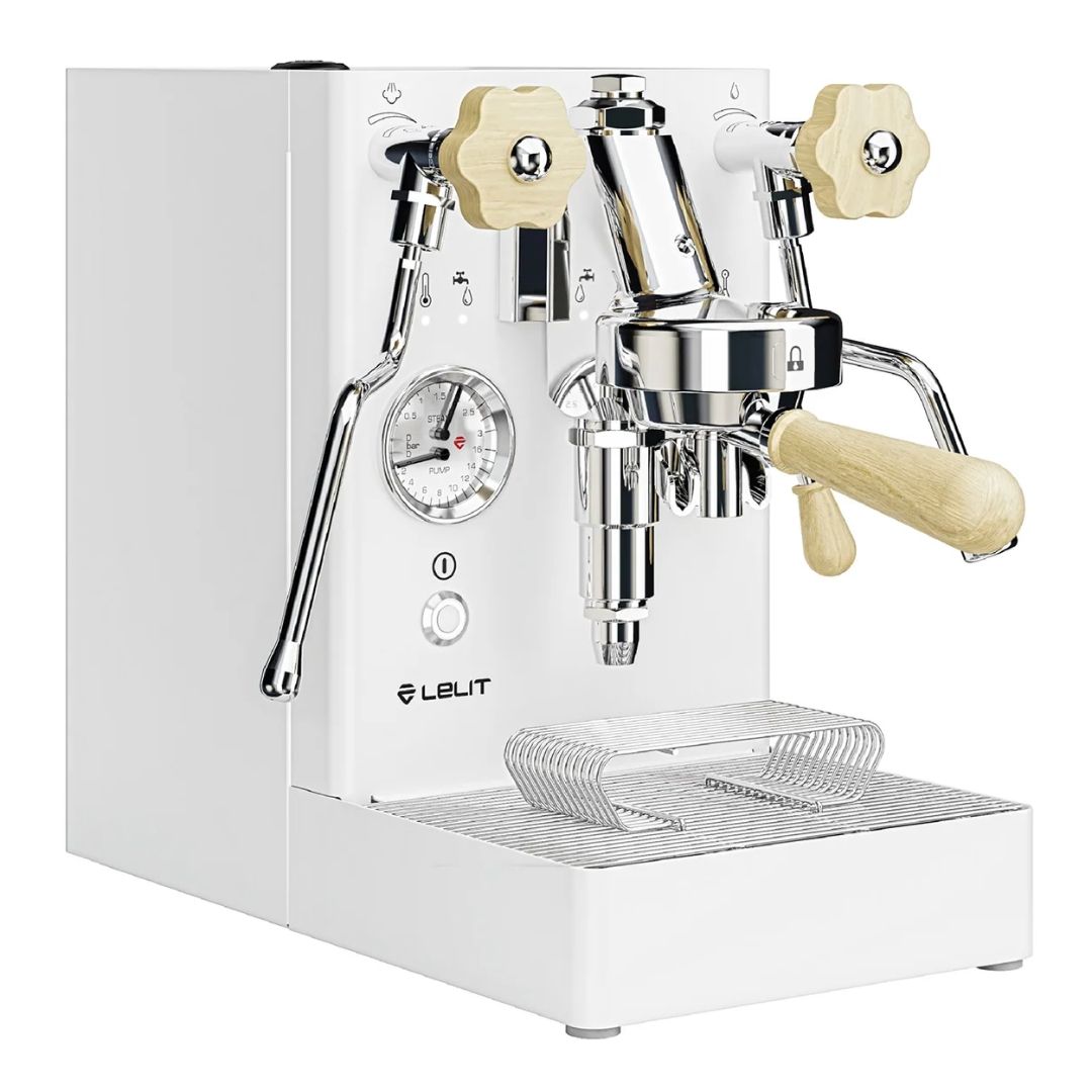 MaraX Manual Coffee Machine - White