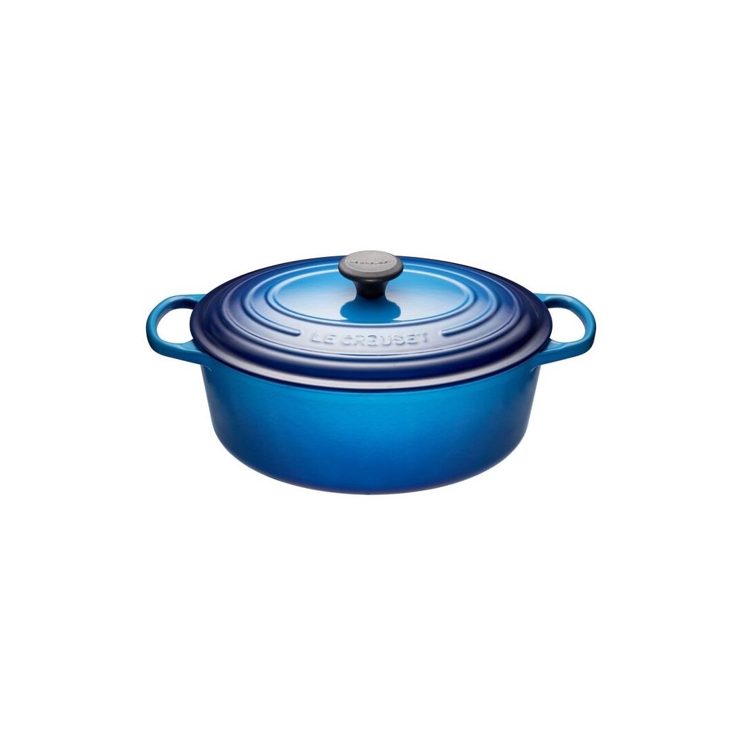 4.7 L Oval French Oven - Blueberry
