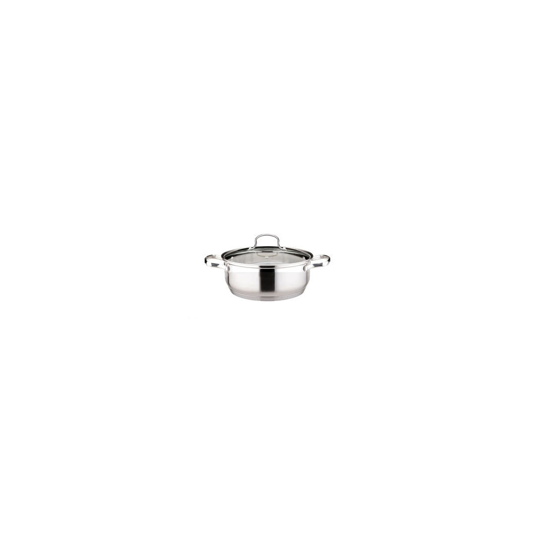 15 L Le Stock Pot Stainless Steel Low Stewpot with Lid