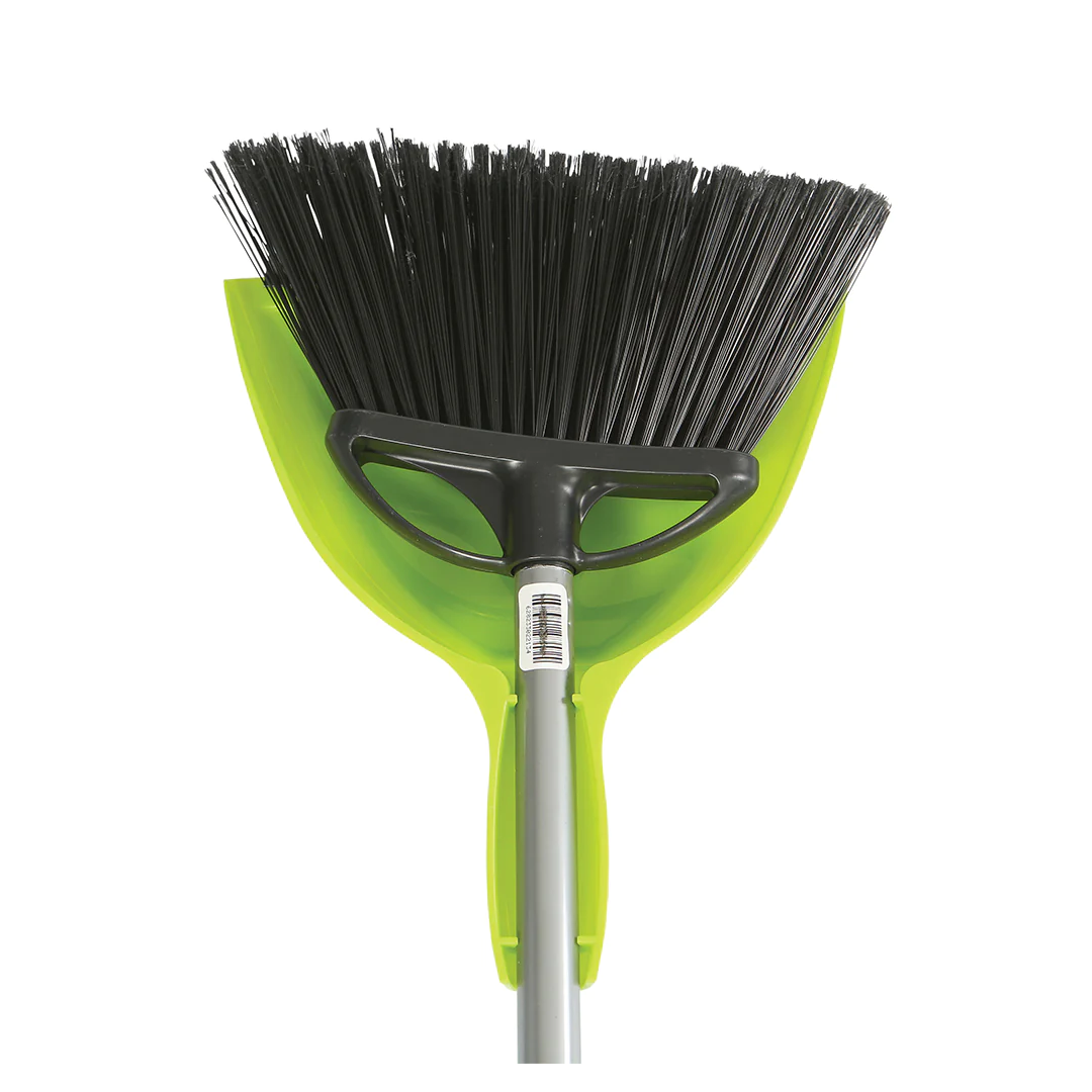 10" Angle Broom w/ 9" E-Z Clean Dustpan