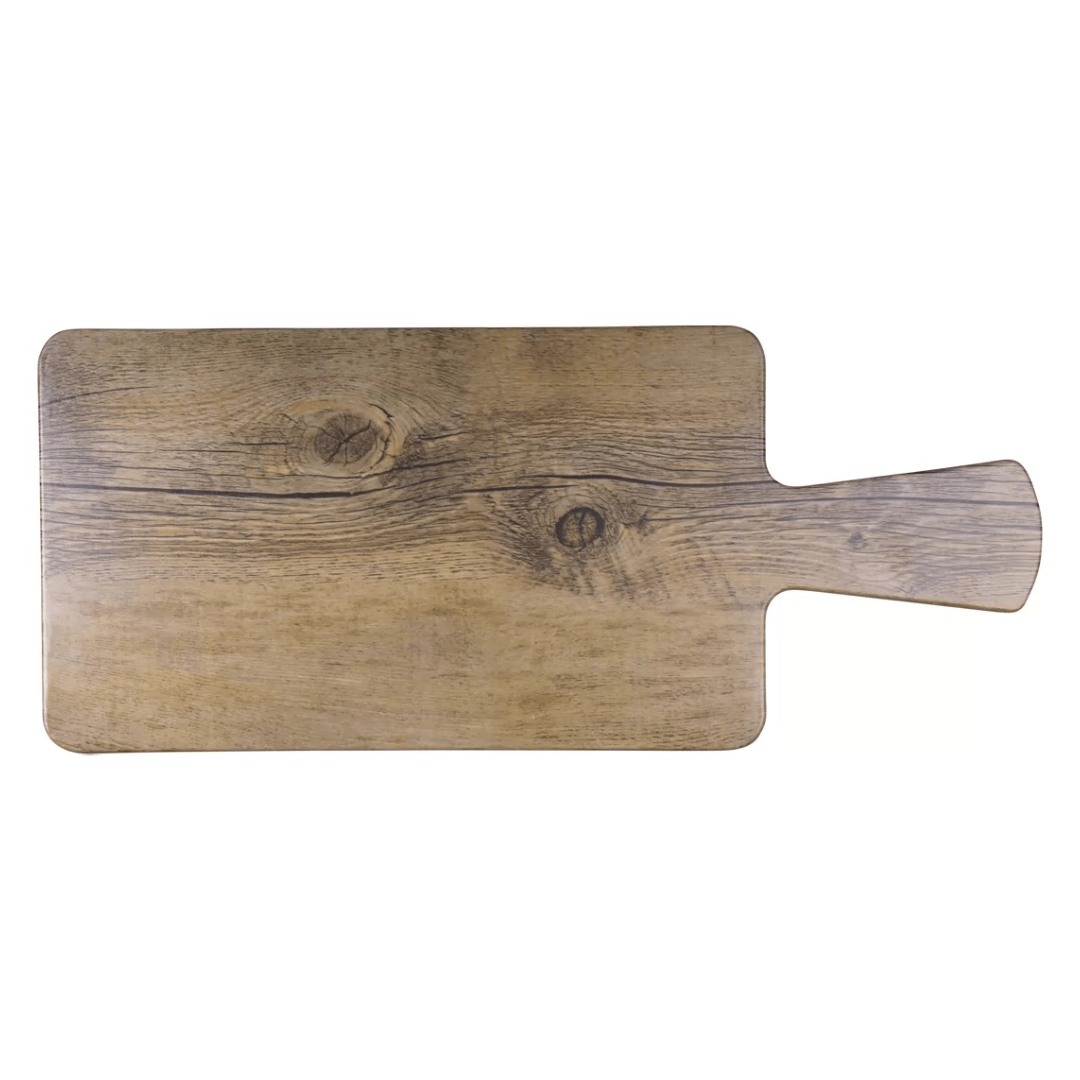 12" x 7" Melamine Serving Board with Handle