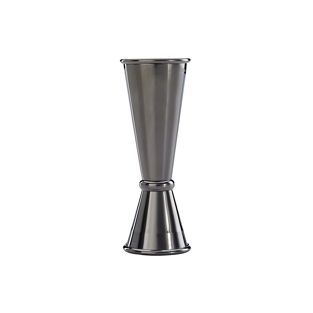 1 oz and 2 oz Stainless Steel Jigger - Black