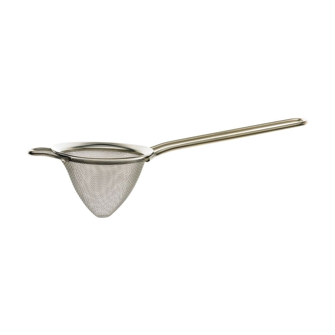3.5" Double and Fine Mesh Cocktail Sieve - Silver