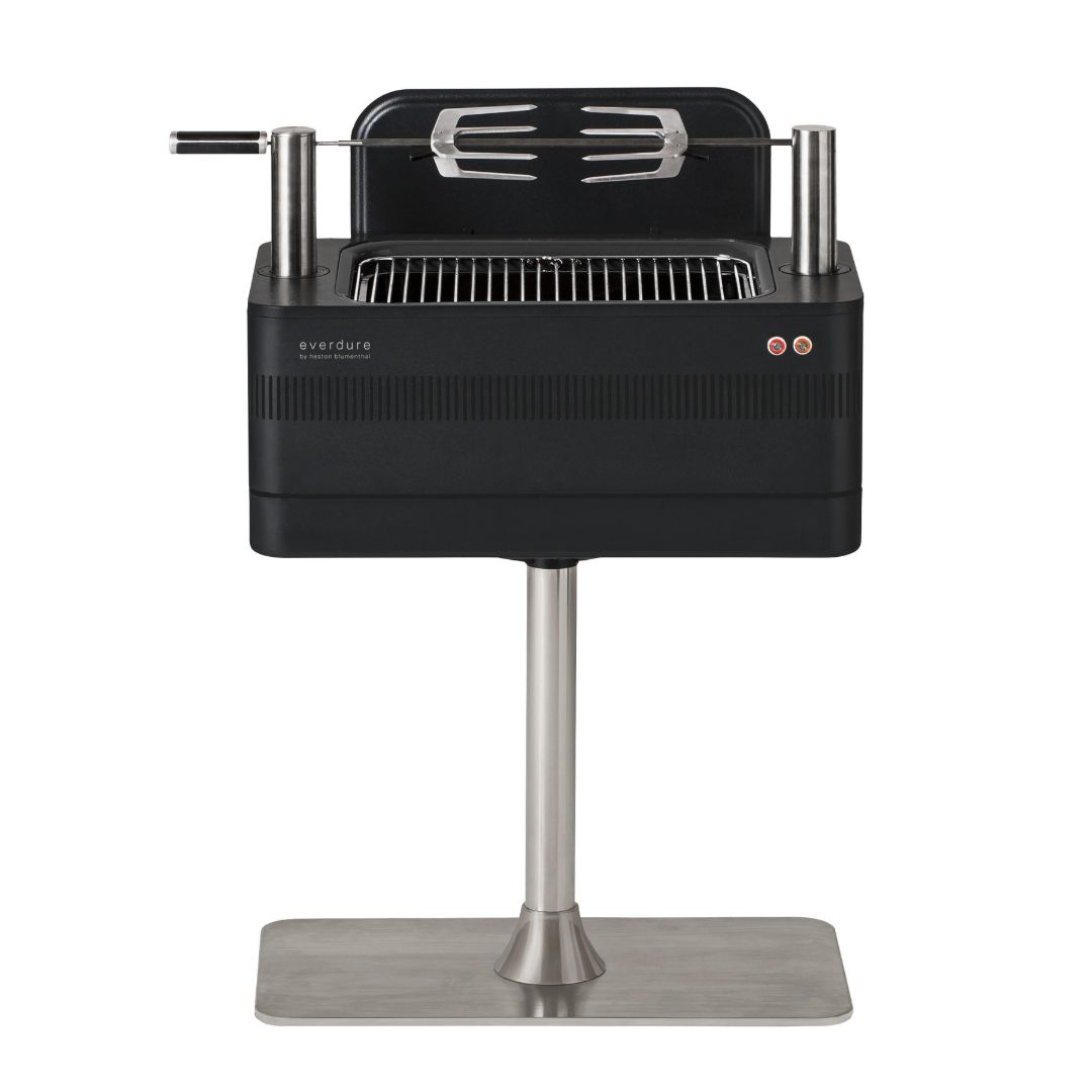 Fusion Charcoal Grill with Retractable Rotisserie
