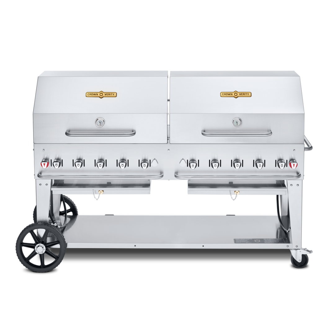 81" Propane Gas Grill with Lids