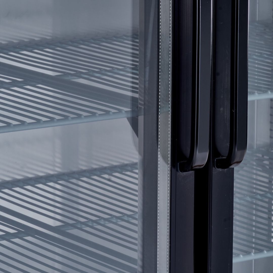 Triple Swing Glass Door Refrigerated Beer Dispenser - 90"