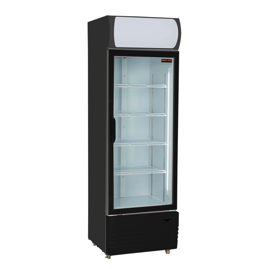 Réfrigérateur à porte vitrée - 24" 