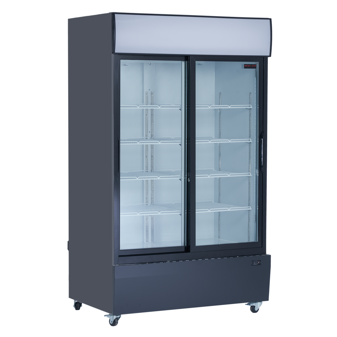 Réfrigérateur 2 portes vitrées coulissantes - 48" (endommagé)