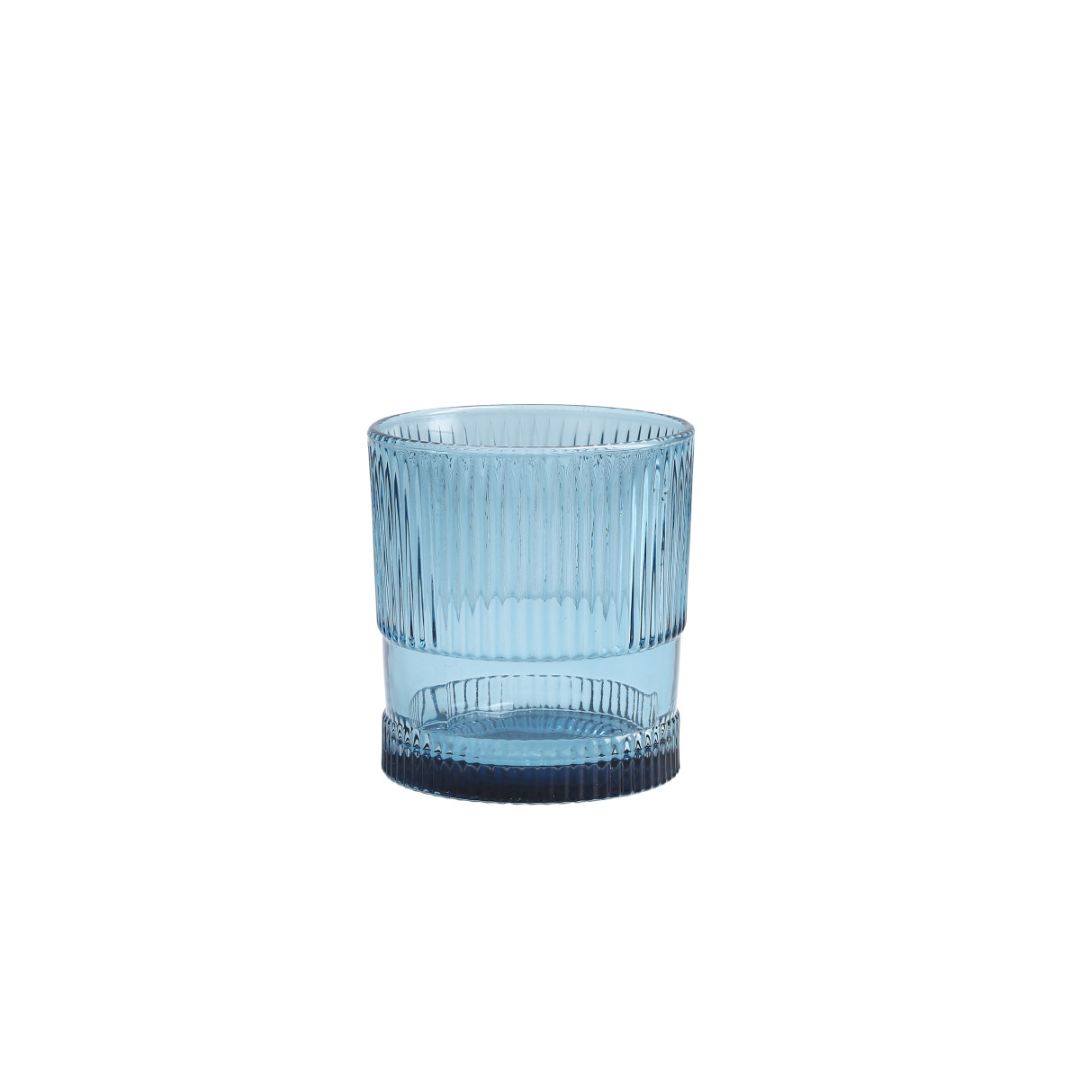 9.85 oz Double Old Fashioned Glass - Soo NoHo Blue