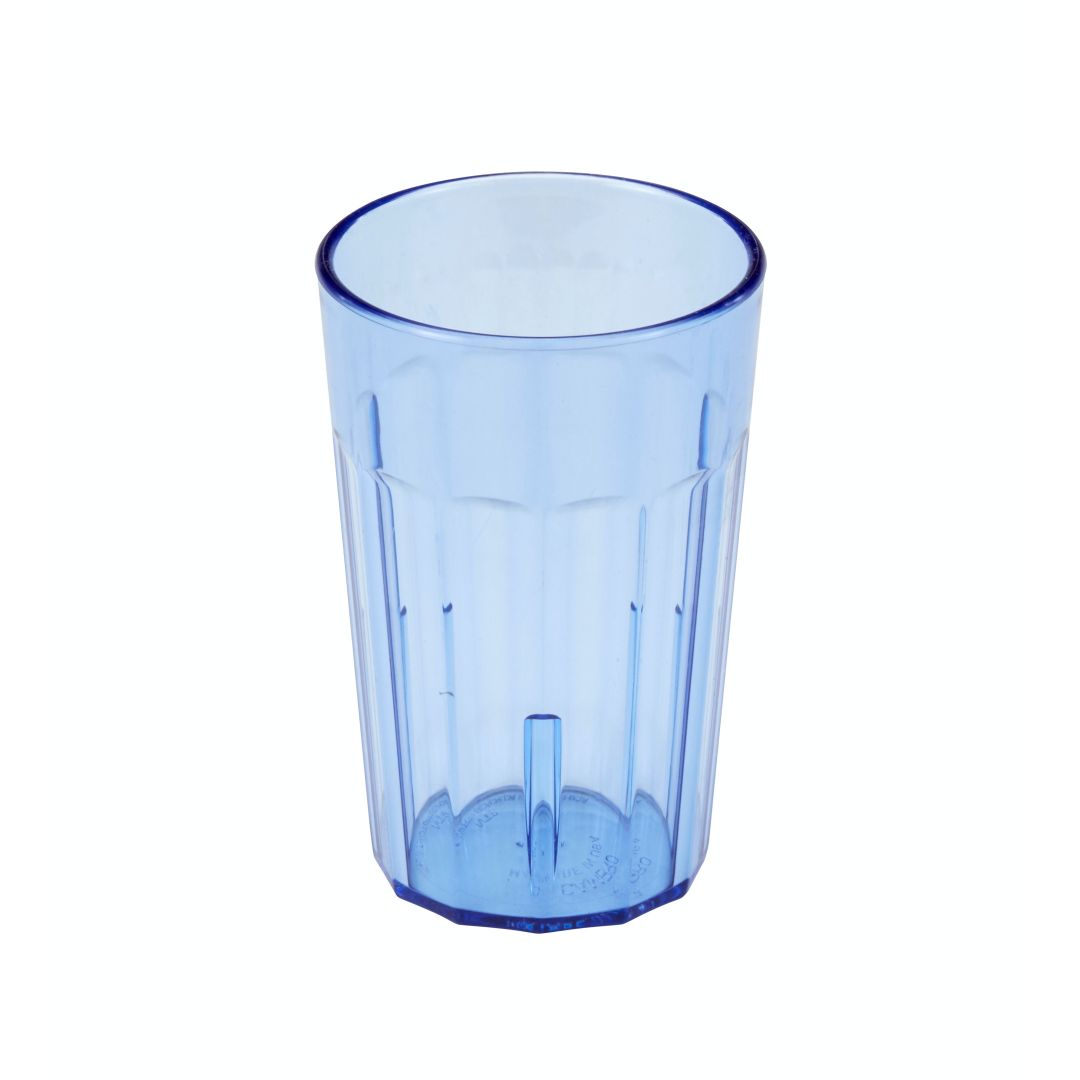 7.7 oz Blue Plastic Glass - Newport