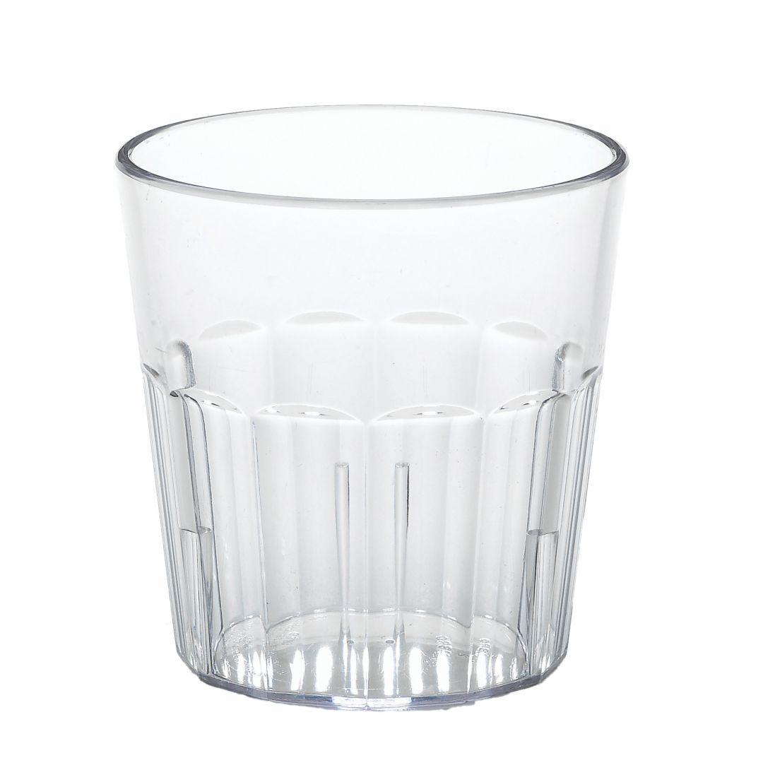 9.3 oz Clear Plastic Glass - Newport
