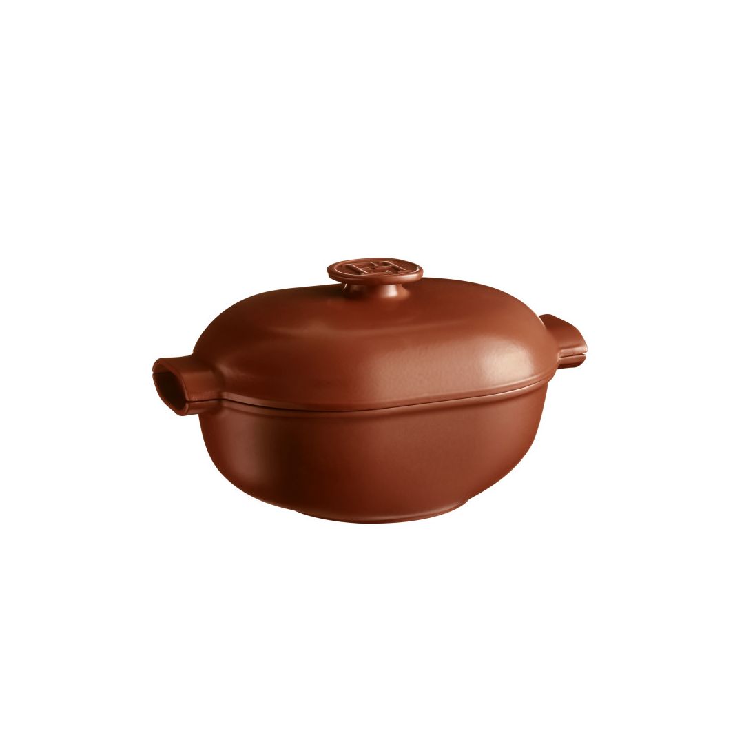 4.5L Delight Oval Ceramic Saucepan with Lid