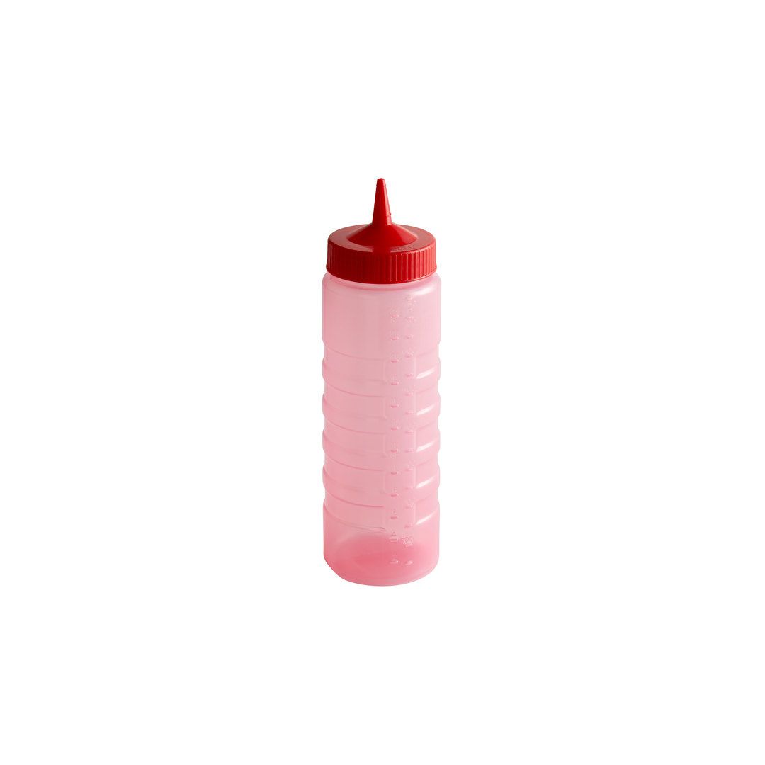 24 oz Traex Color-Mate Squeeze Dispenser - Red