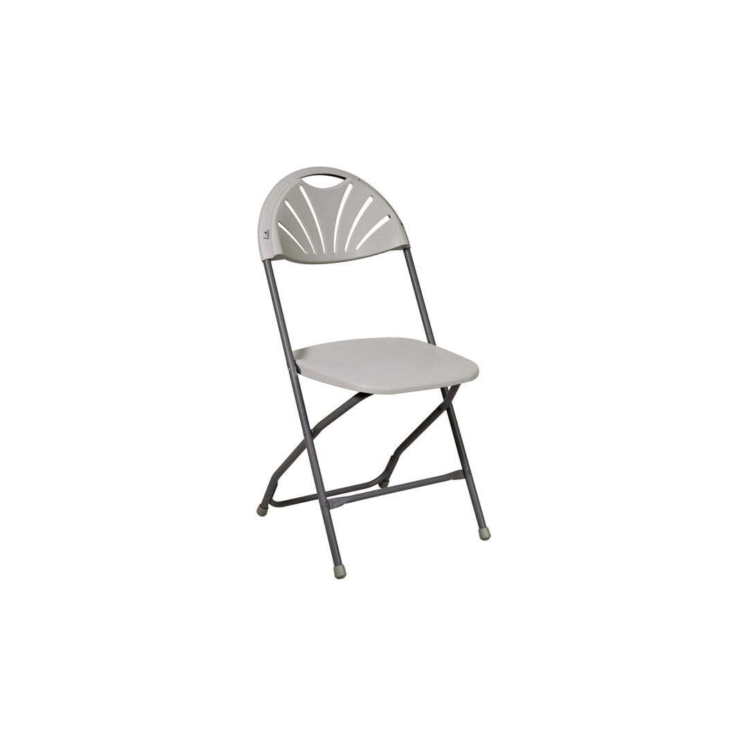 Resin Folding Chair - Light Grey (4/box)