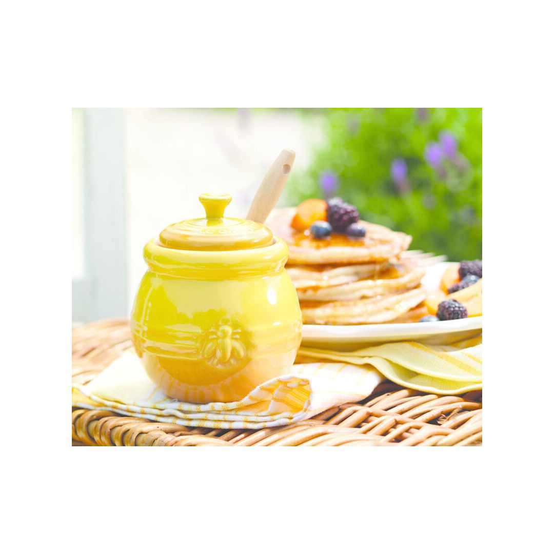 Honey Pot w/ Silicone Dipper - Nectar