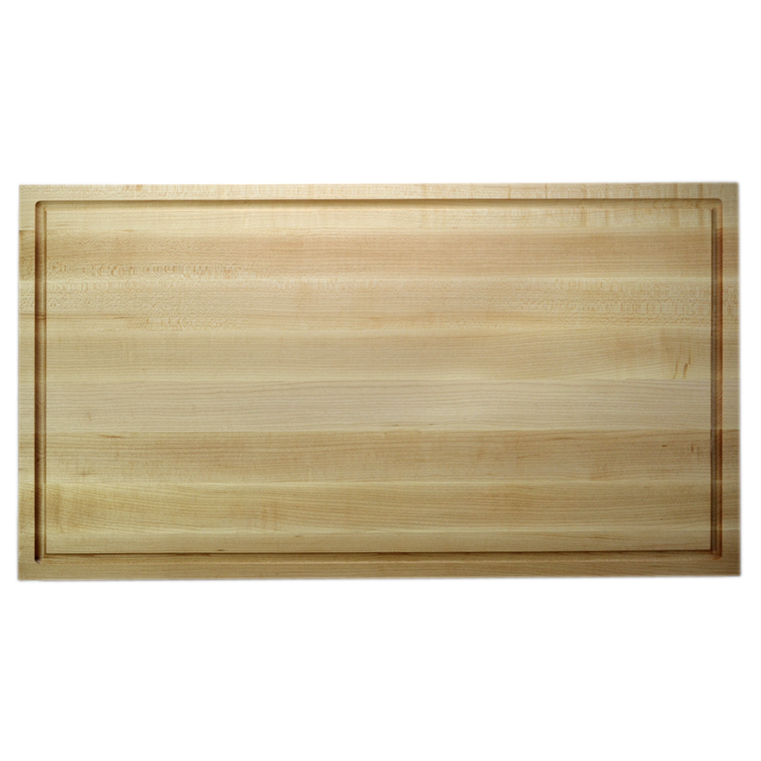 Planche à découper en bois d'érable 24" x 14"