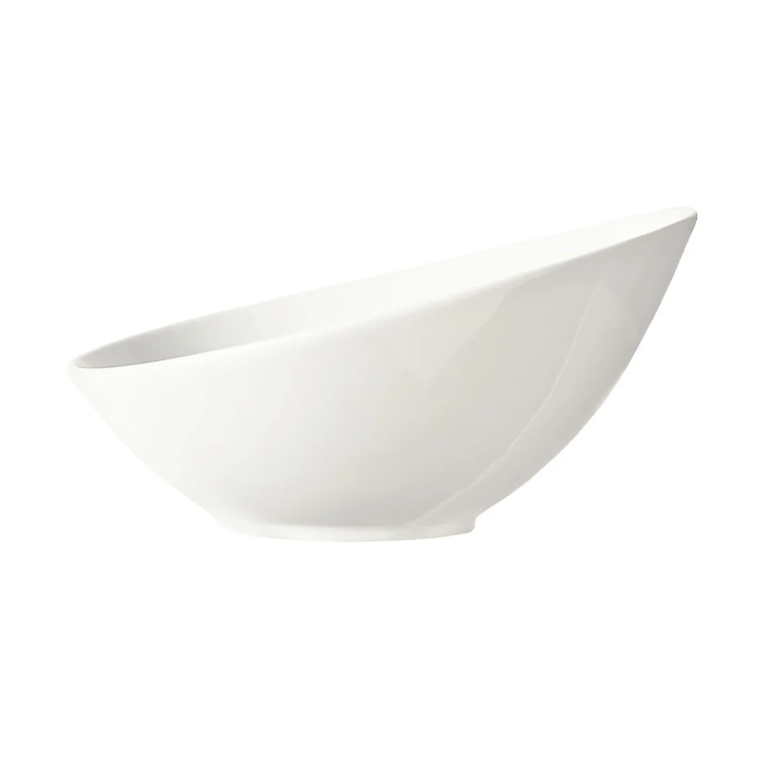  13 oz White Porcelain Bowl - Belmar