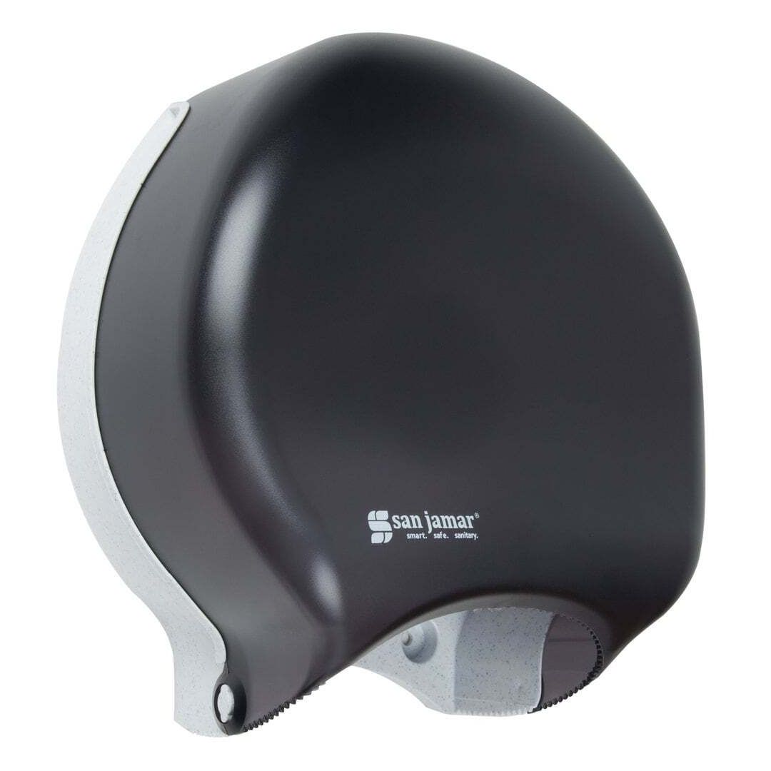 9" Toilet Paper Dispenser - Classic Black Pearl