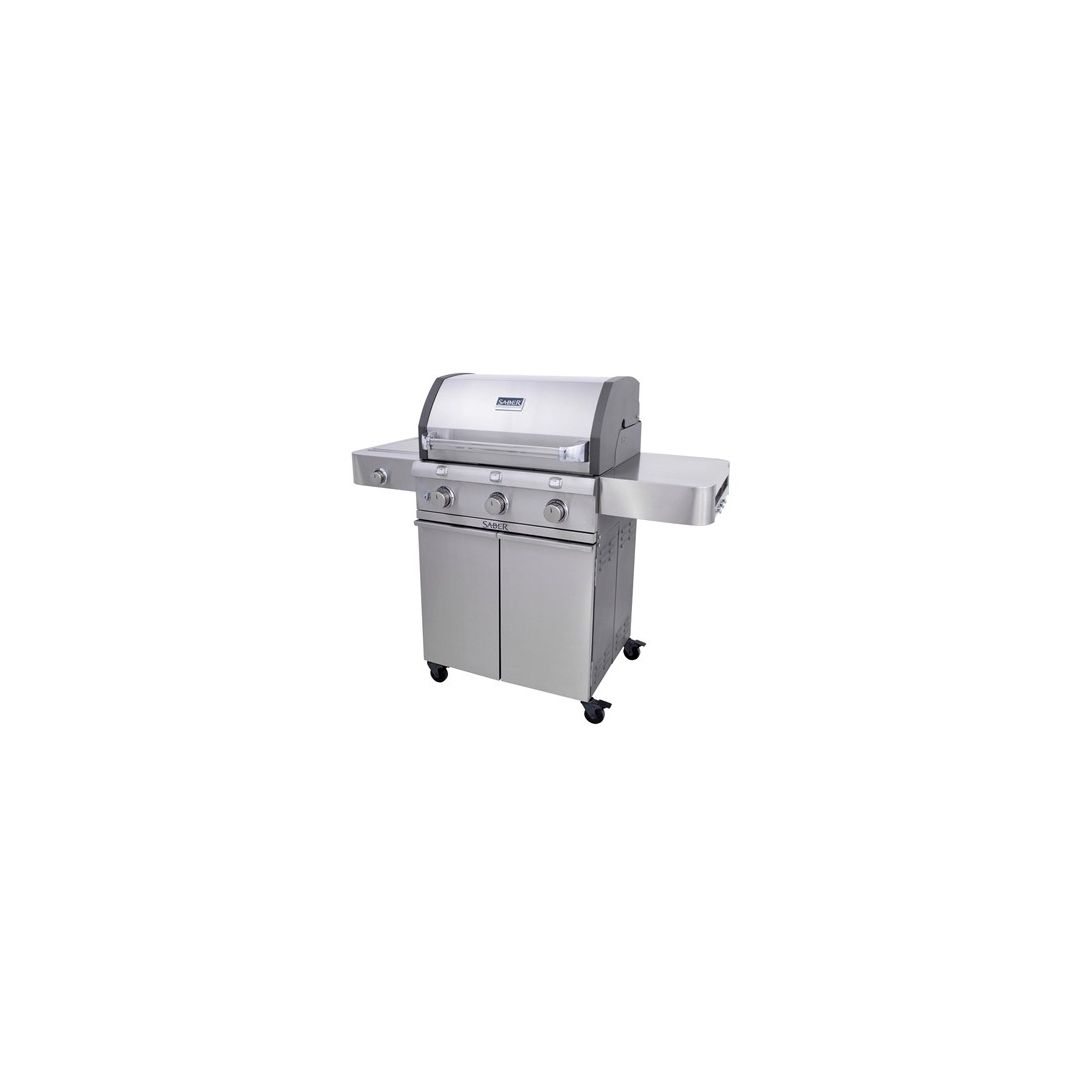 Cast Propane Gas Grill - Stainless Steel