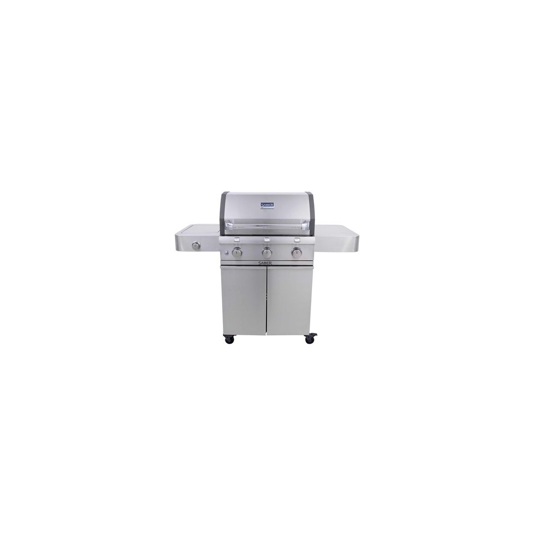 Cast Propane Gas Grill - Stainless Steel