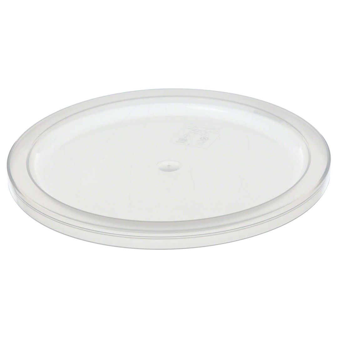 Lid for 11.4, 17.2 and 20.8 L Round Graduated Containers - Translucent