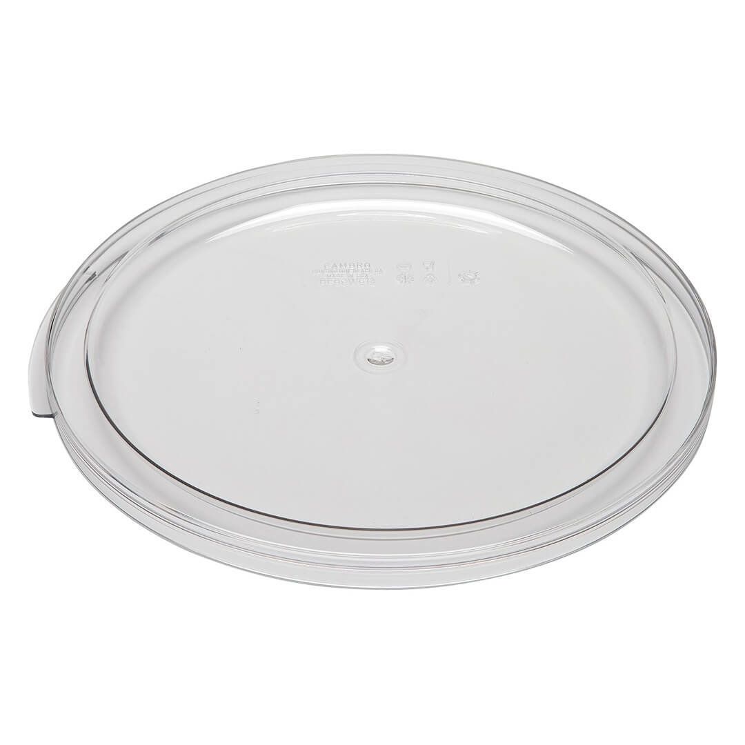 Lid for 11.4, 17.2 and 20.8 L Round Graduated Containers - Clear