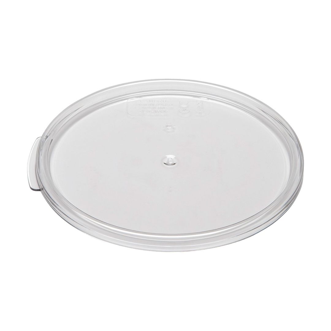 Lid for 5.7 and 7.6 L Round Graduated Containers - Clear