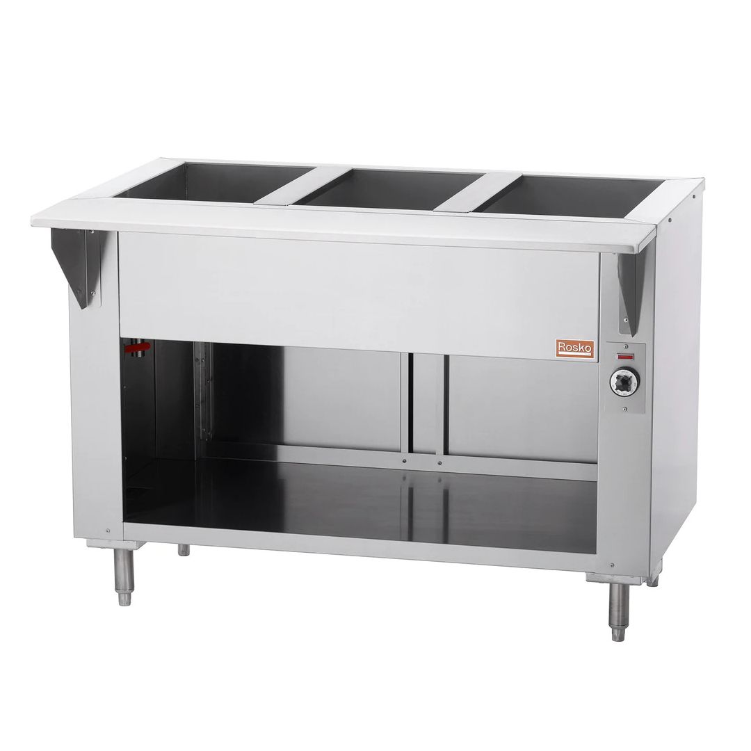 48" Electric Floor Steam Table - 208V