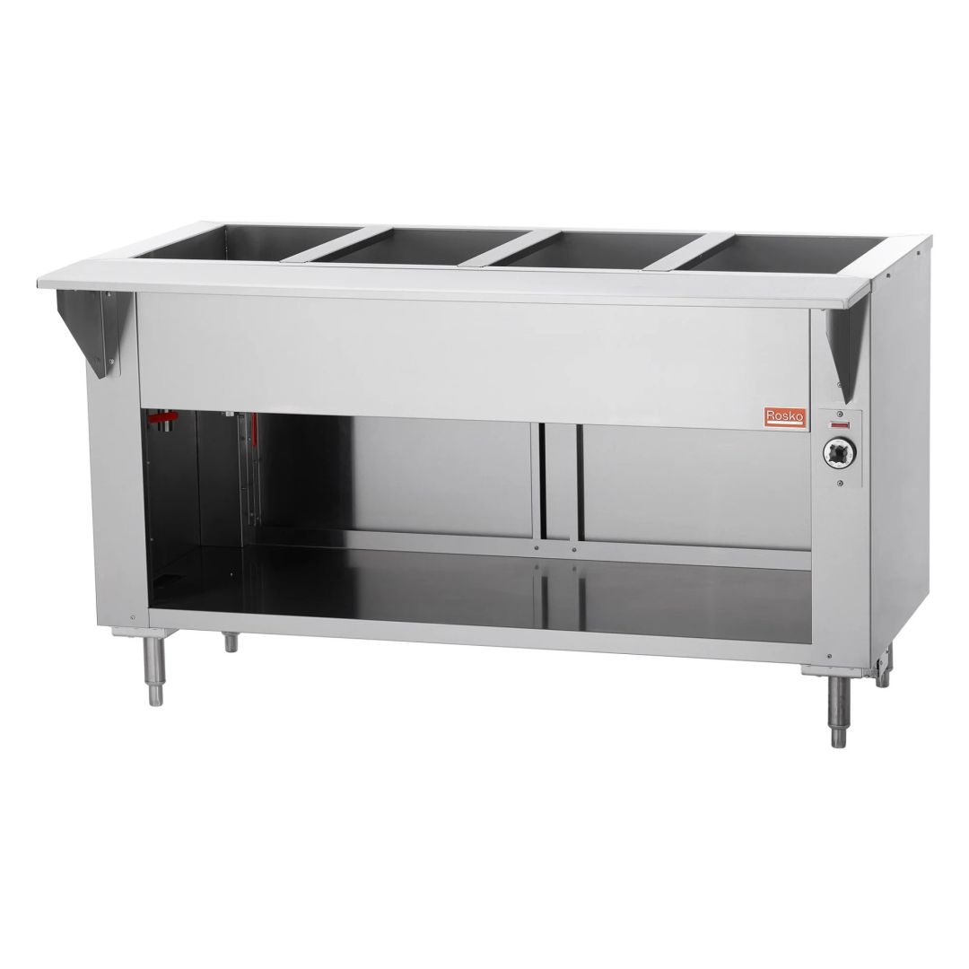 60" Electric Floor Steam Table - 208 V