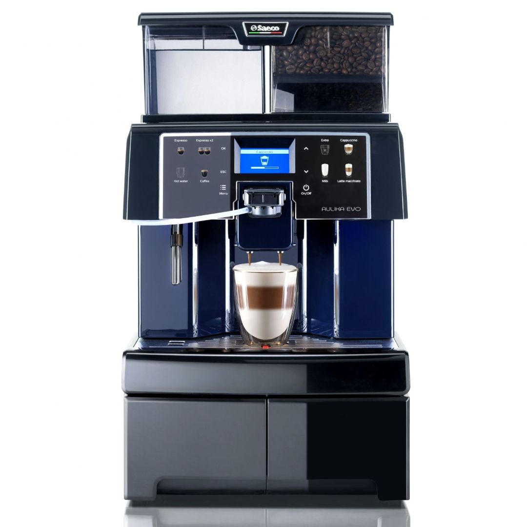 Aulika Evo Top Automatic Coffee Machine - Anthracite