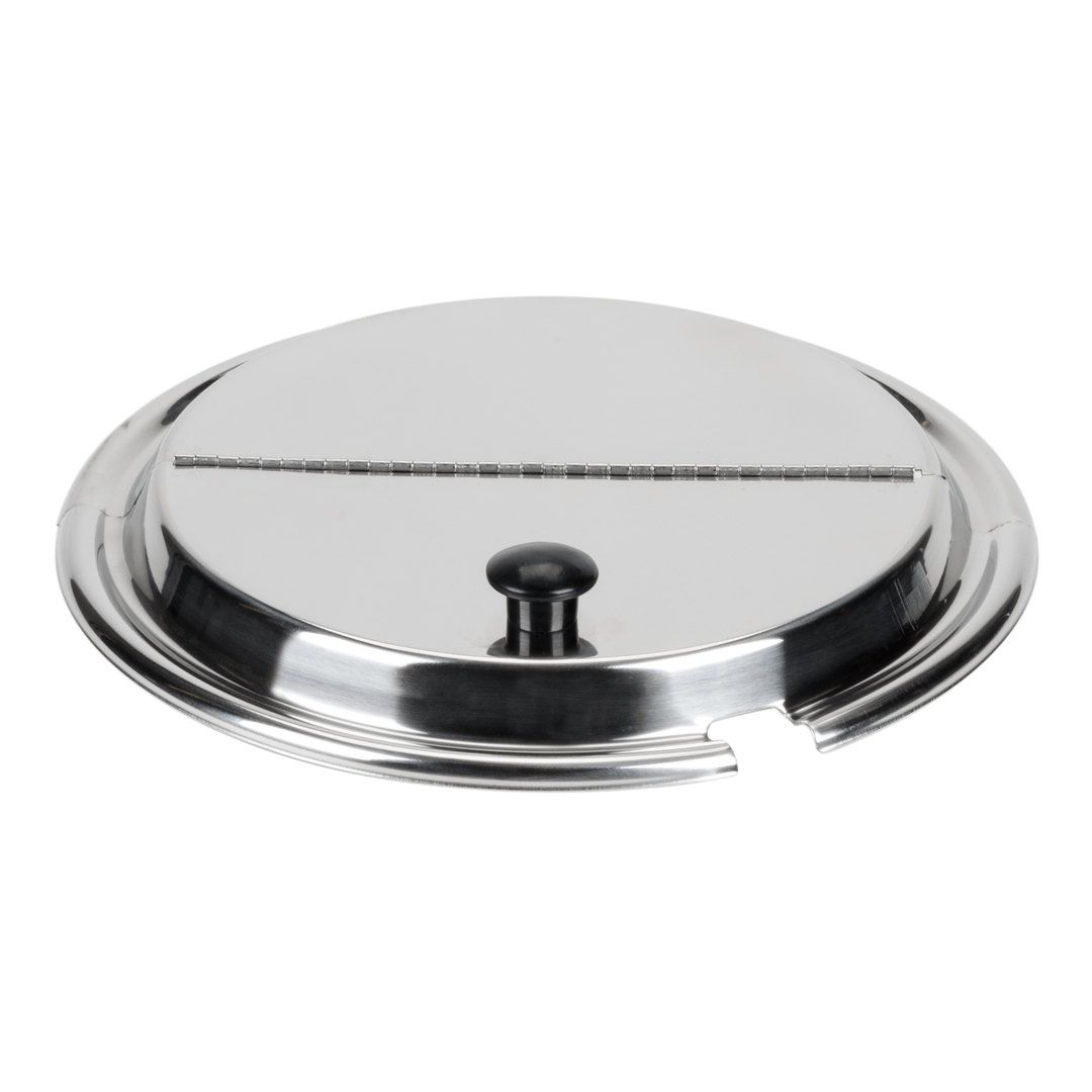 Hinged Stainless Steel Cover for 10.4 L Insert