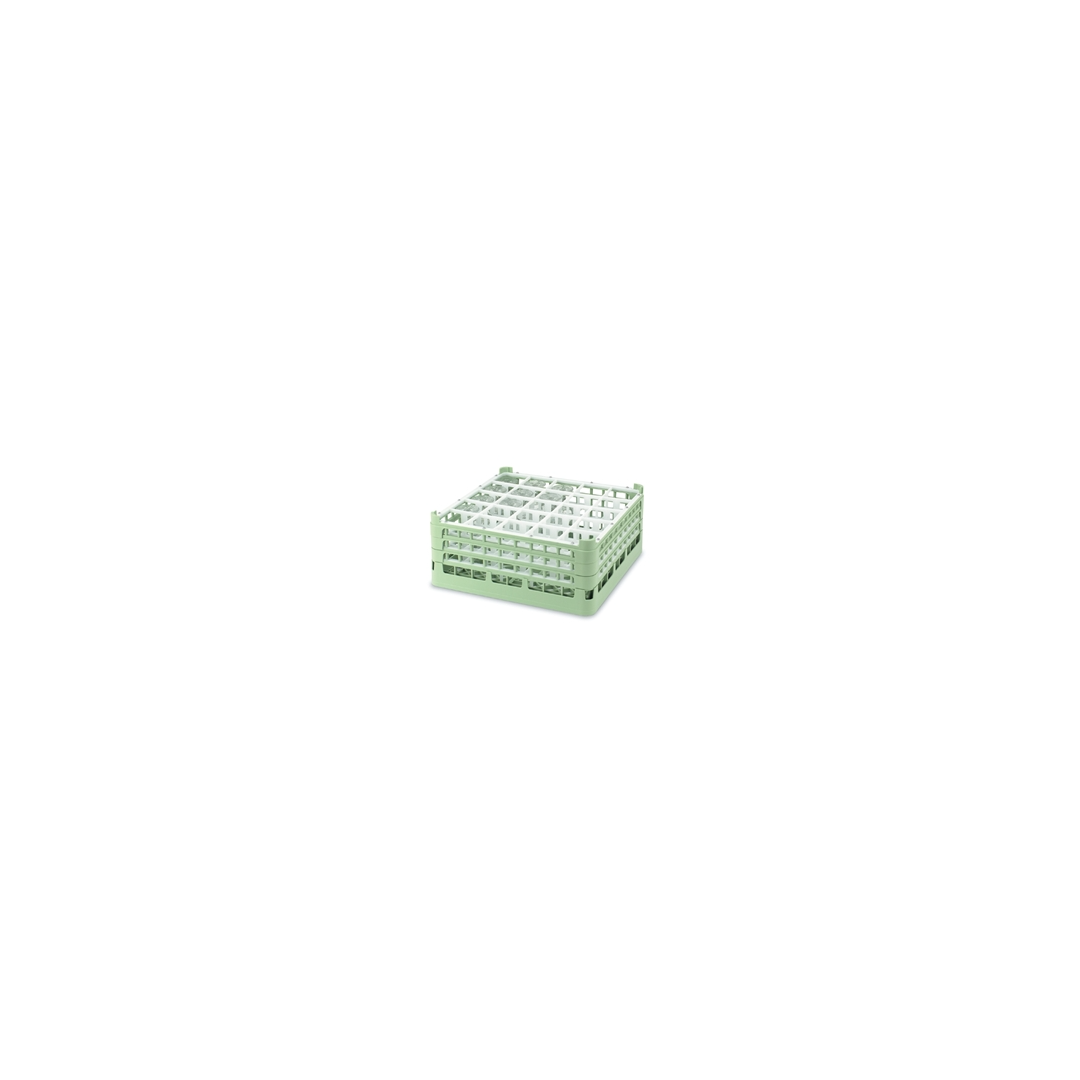 6.25" Full-Size 25-Compartment Rack - Green