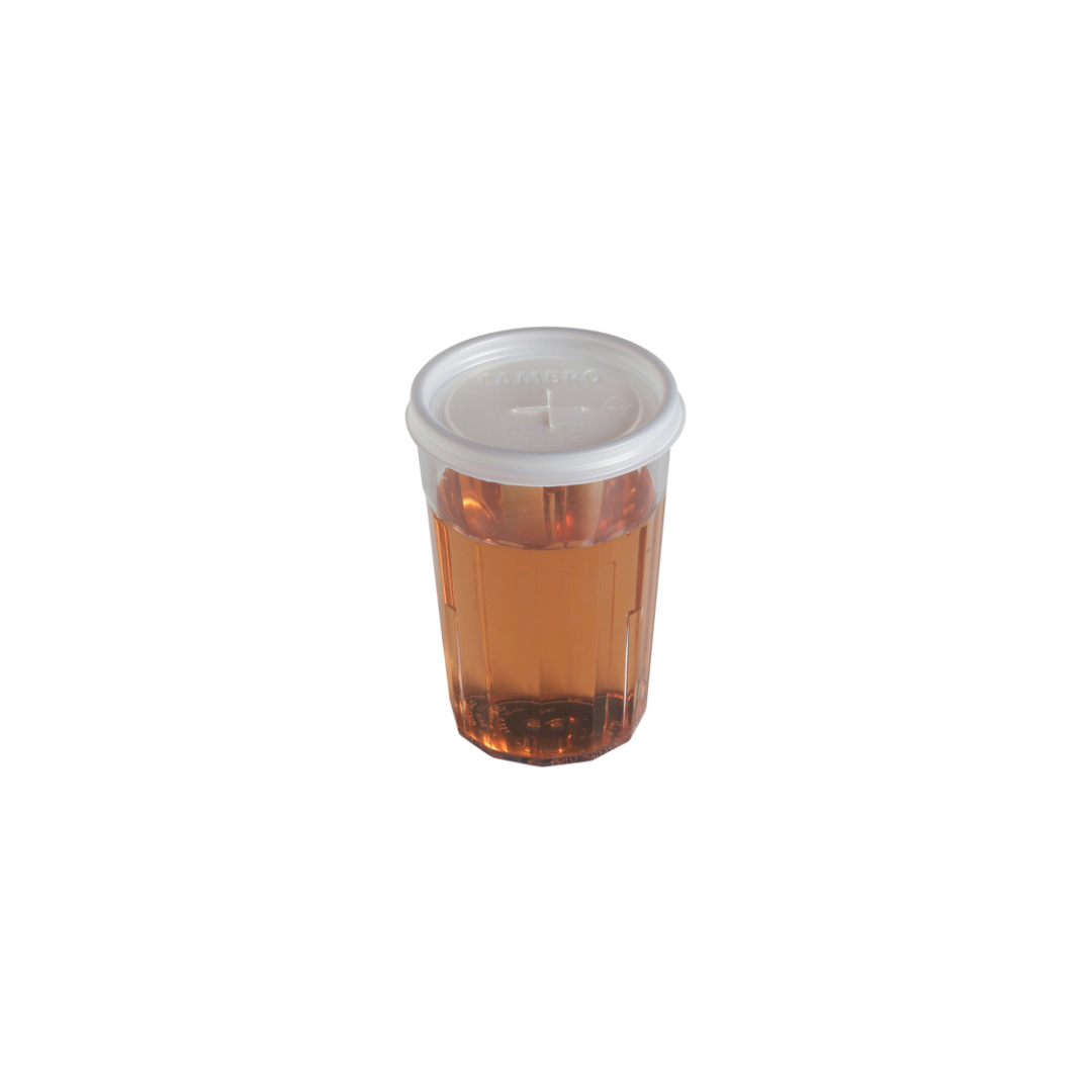 Disposable Plastic Lids for 8 oz Huntingtion and Newport Glasses (Box of 1000)