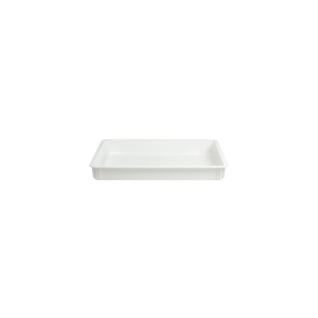 26" x 18" x 3" Dough Proofing Container - White