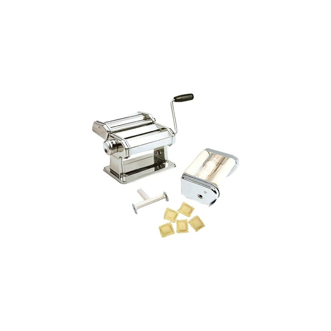 Combo Gourmet Pasta and Ravioli Maker - Stainless Steel