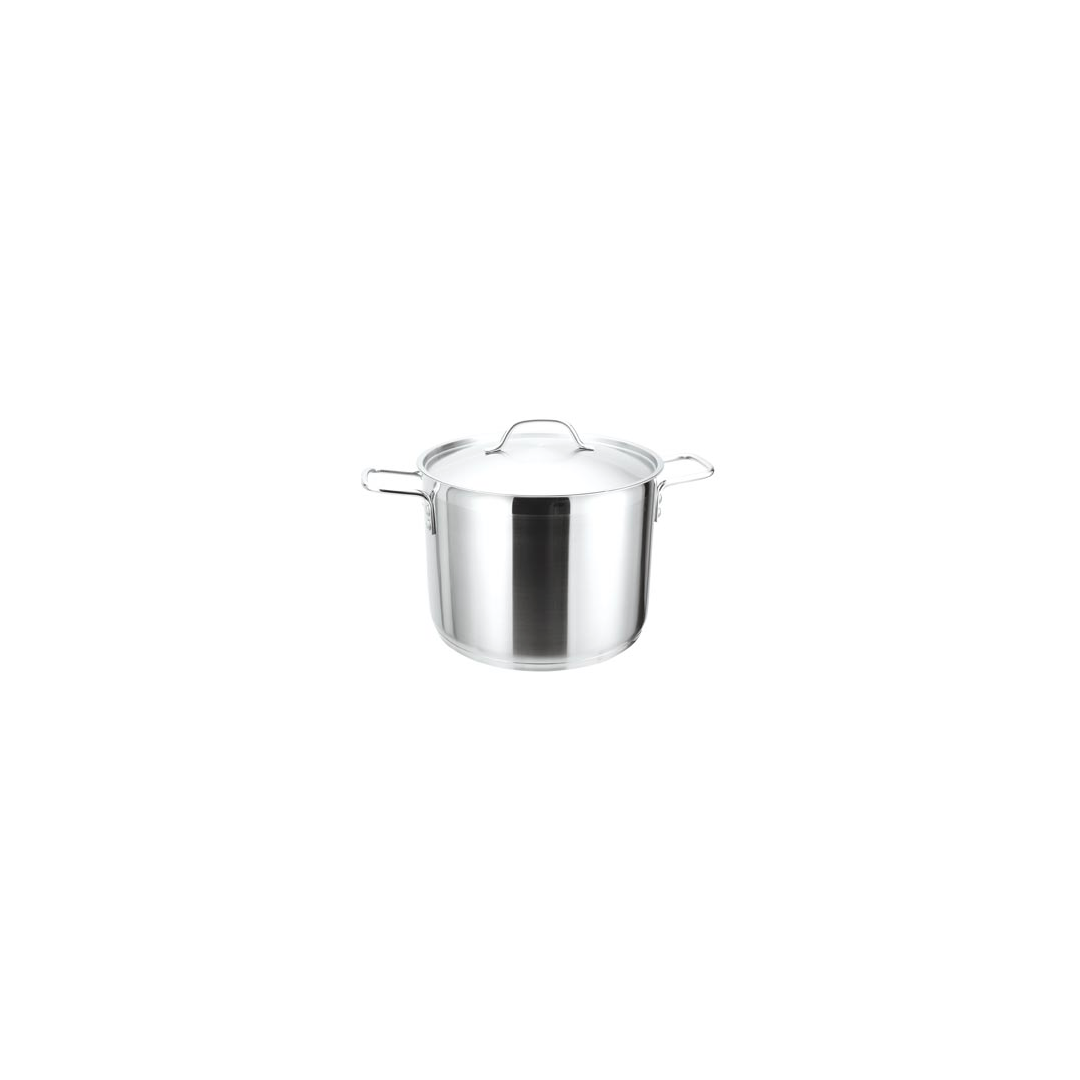 28.5 L Pro Stainless Steel Stockpot with Lid
