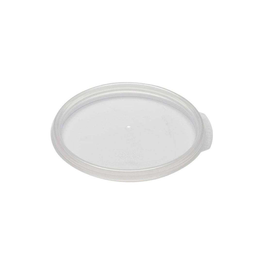 Lid for 11.4, 17.2 and 20.8 L Round Graduated Containers - Translucent