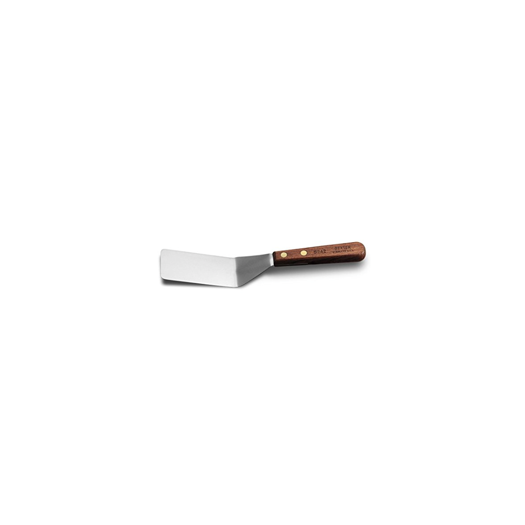 4" x 2.5" Stainless Steel Turner - Rosewood