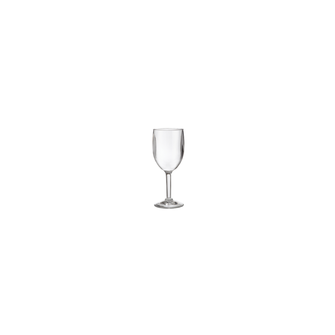8oz Plastic Wine Glass (24/cs)