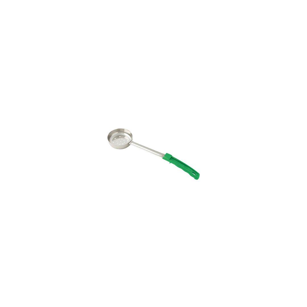 4 oz Perforated Portion Spoon - Green
