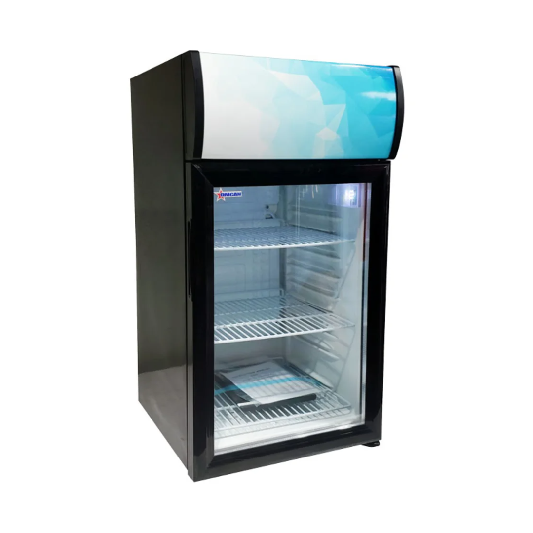 17" countertop display refrigerator – 52L