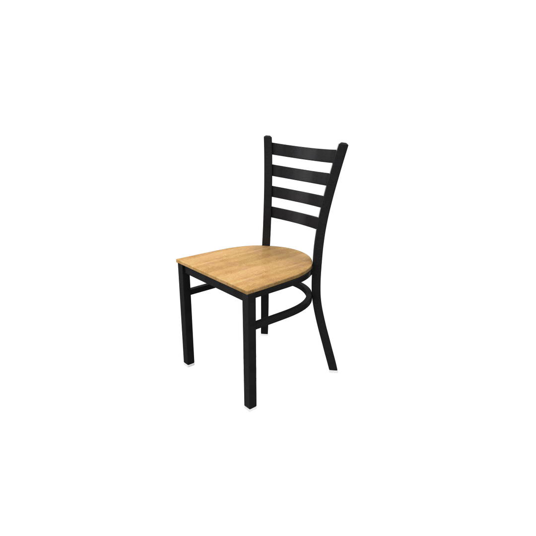 Spencer Chair - Black/Natural