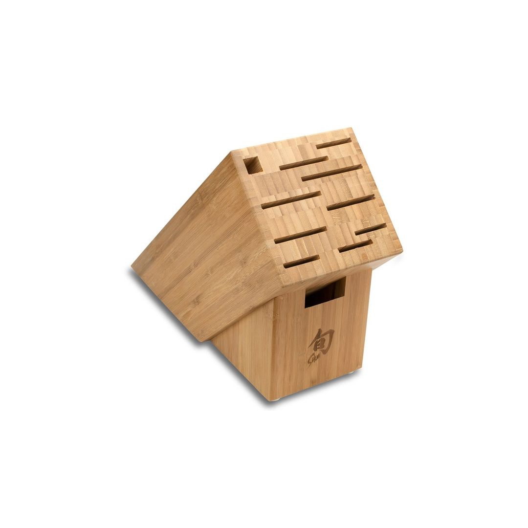 11-Slot Bamboo Block
