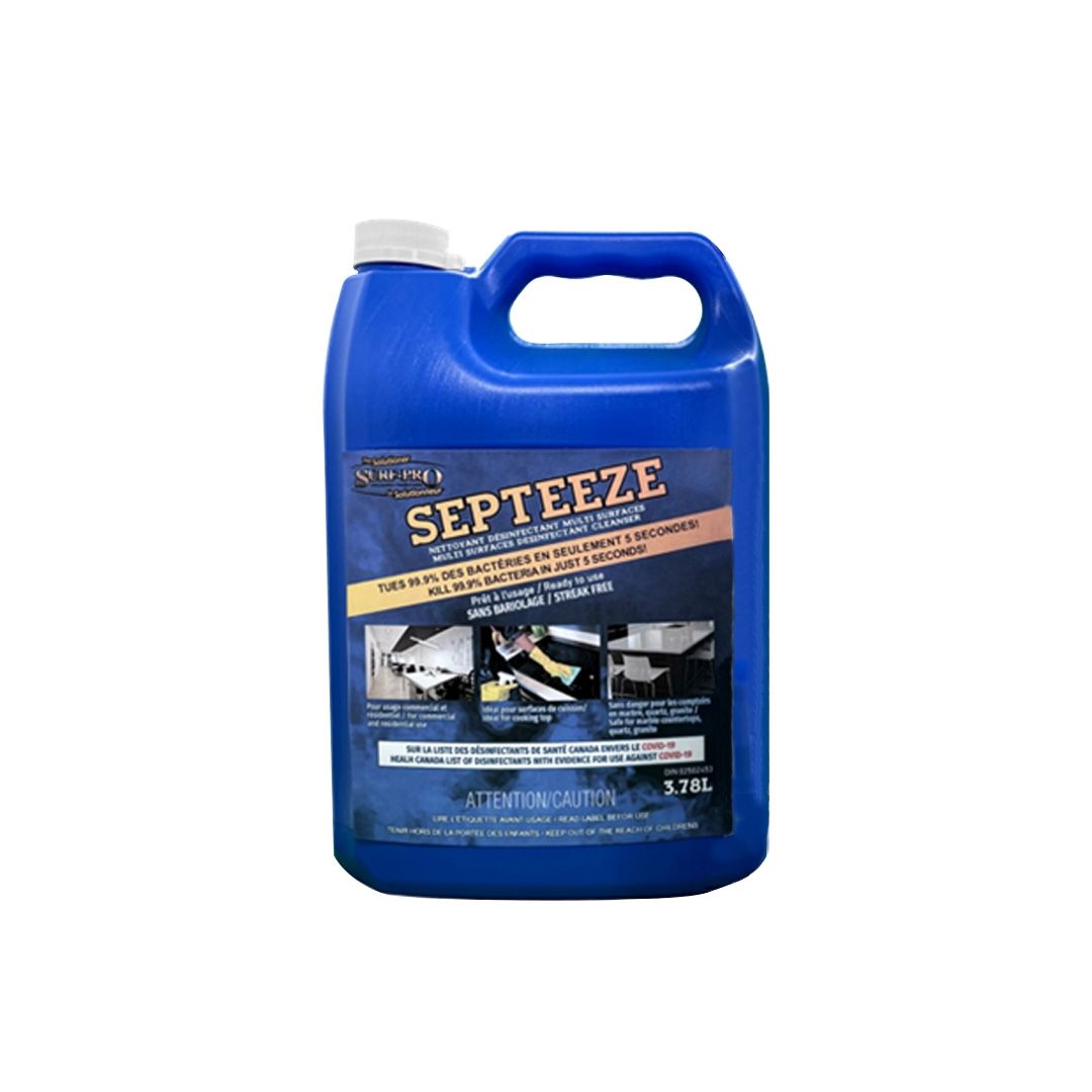 Nettoyant désinfectant multisurface Septeeze 3,78 L