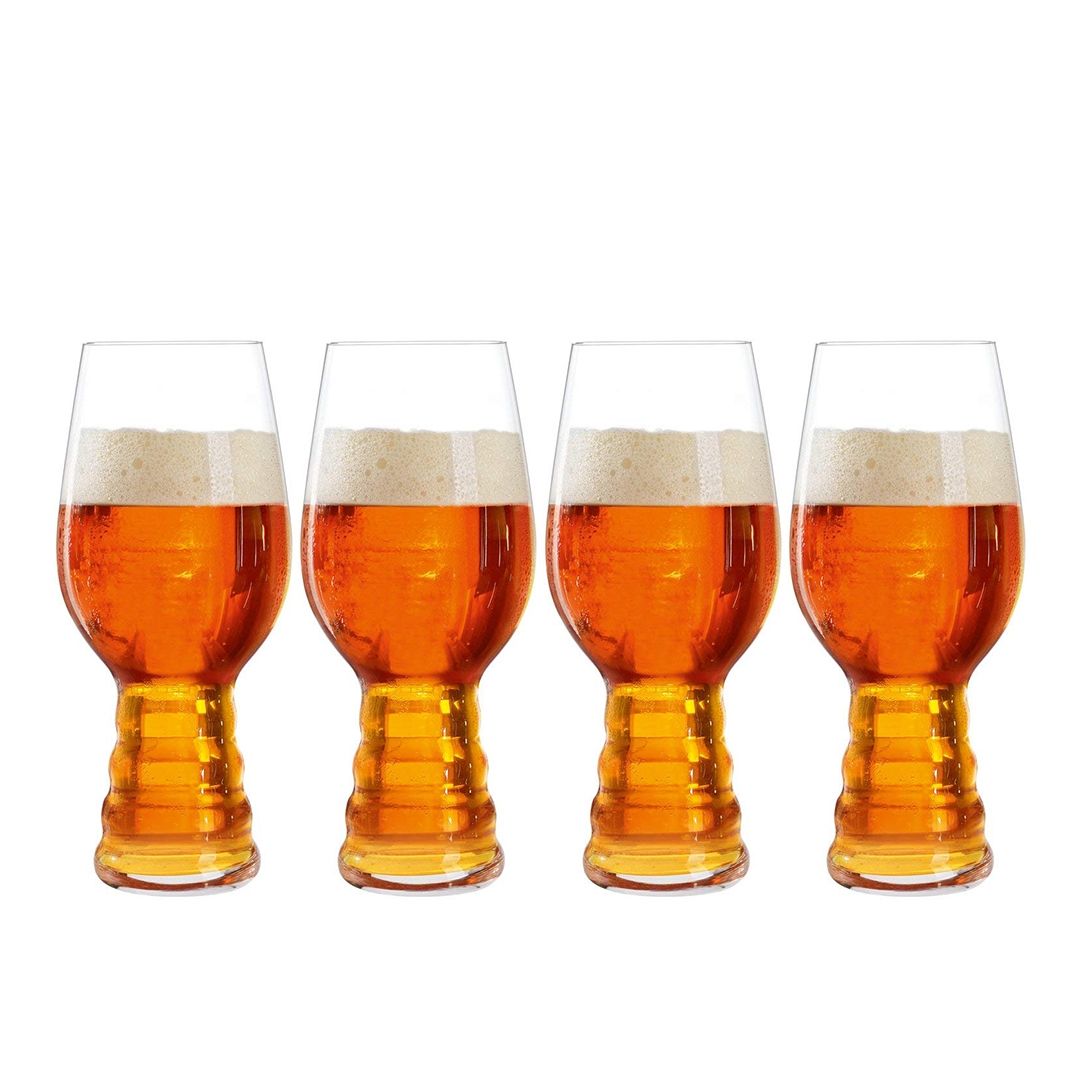 Set of Four 19 oz IPA Craft Beer Glasses
