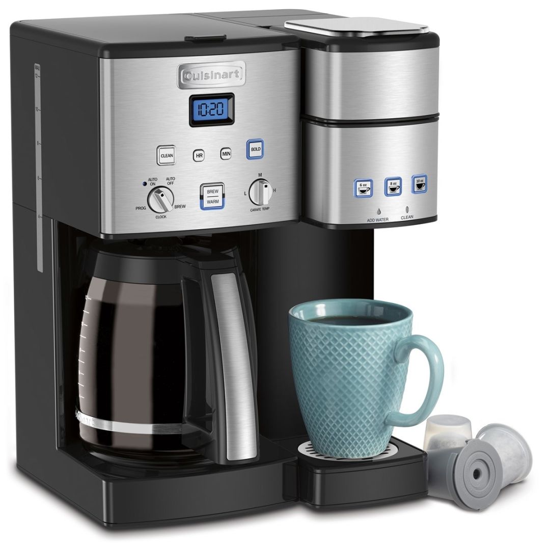 Coffee Center 12-Cup and 1-Cup Programmable Coffee Maker