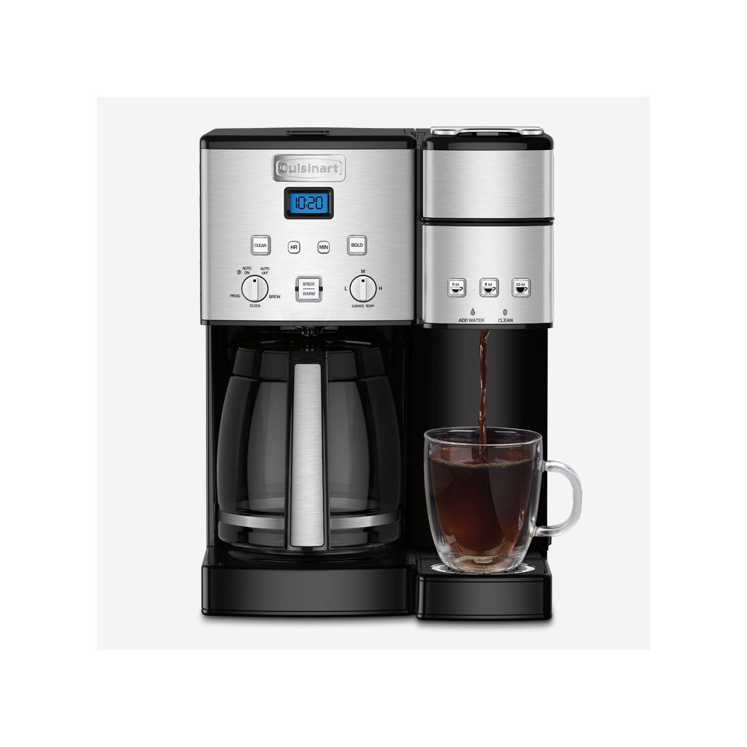 Coffee Center 12-Cup and 1-Cup Programmable Coffee Maker