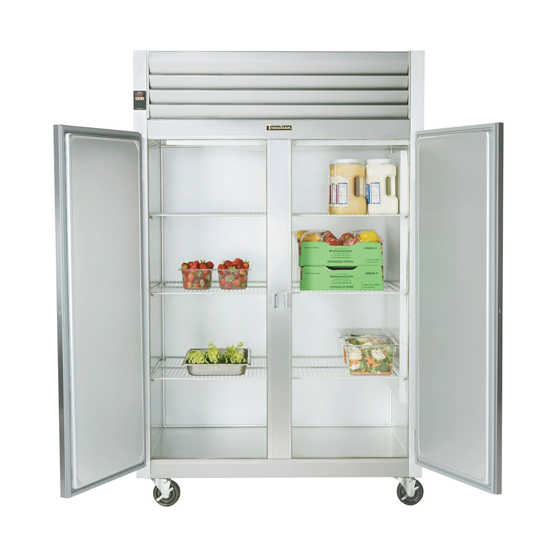 Réfrigérateur 2 portes pleines battantes - 52"