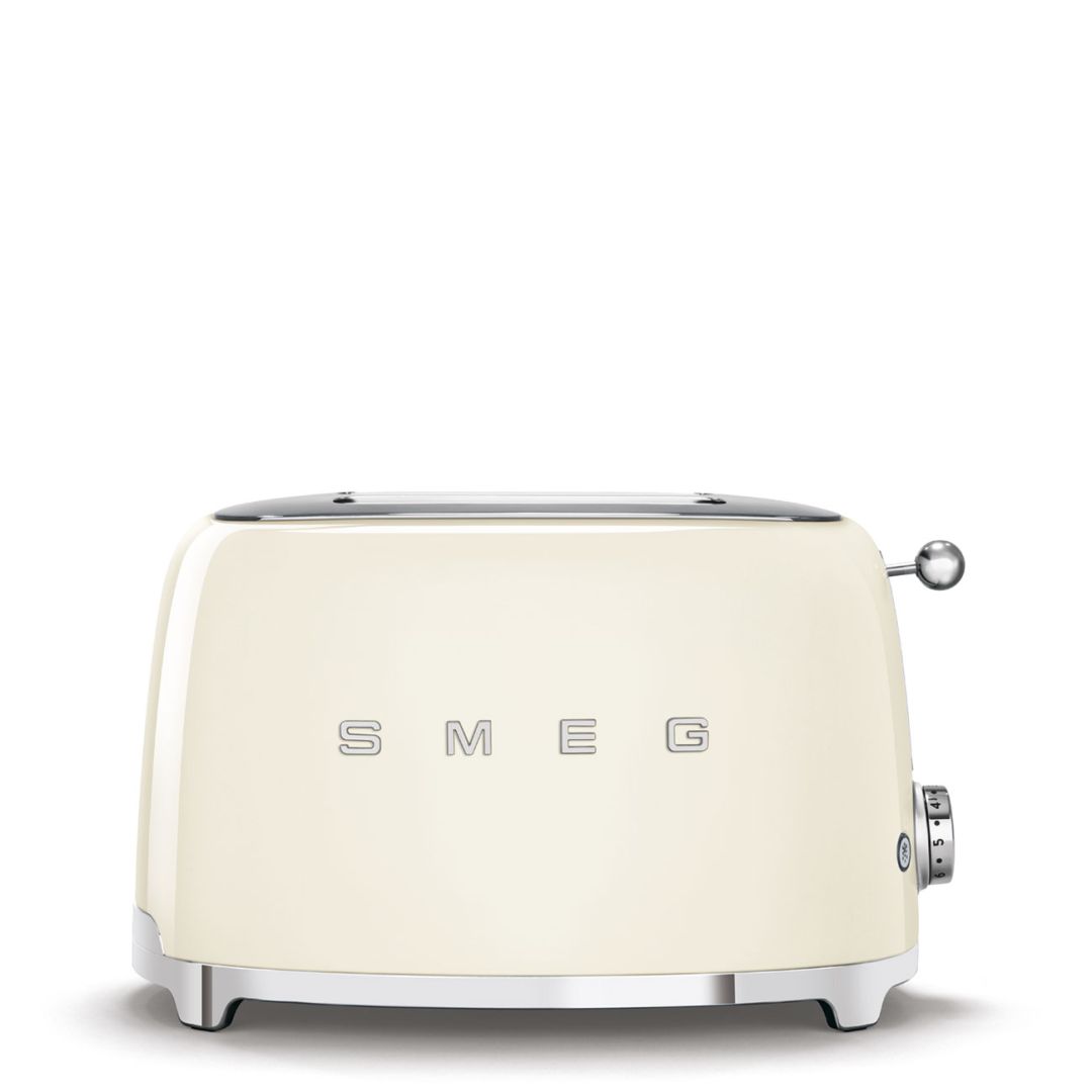 950W Two-Slot Toaster - Cream